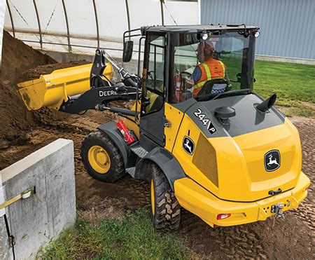 john deere small articulating loader